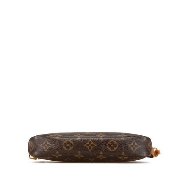 Pre-owned Louis Vuitton Monogram Pochette Accessoires Brown