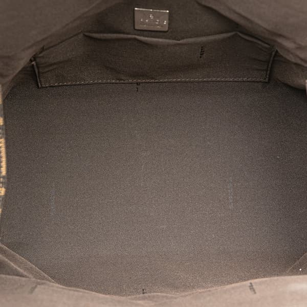 Pre-owned Fendi Zucca Canvas Bento Box Shoulder Bag Brown