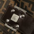 Miniatyrbillede 8 af 10: Pre-owned Fendi Zucca Canvas Bento Box Shoulder Bag Brown