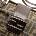 Miniatyrbillede 10 af 10: Pre-owned Fendi Zucca Canvas Bento Box Shoulder Bag Brown
