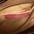 Miniatyrbilde 6 av 10: Pre-owned Fendi Leather Selleria Hobo Red