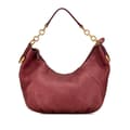 Miniatyrbilde 1 av 10: Pre-owned Fendi Leather Selleria Hobo Red