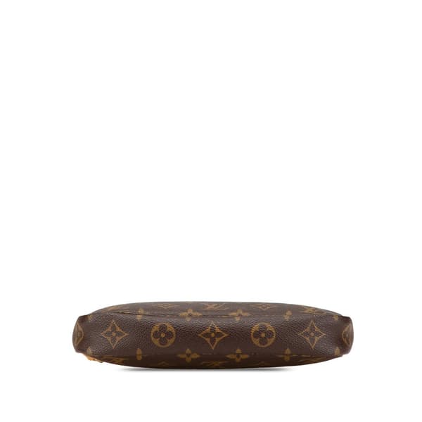 Pre-owned Louis Vuitton Monogram Pochette Accessoires Brown