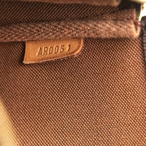 Pre-owned Louis Vuitton Stephen Sprouse Monogram Graffiti Pochette Accessoires Brown