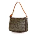 Miniatyrbilde 2 av 10: Pre-owned Louis Vuitton Stephen Sprouse Monogram Graffiti Pochette Accessoires Brown
