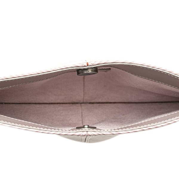 Pre-owned Louis Vuitton Epi Demi Lune Pochette Purple