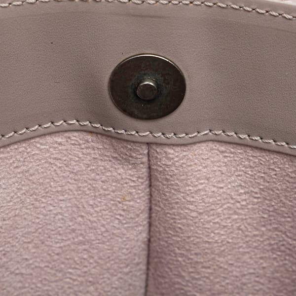 Pre-owned Louis Vuitton Epi Demi Lune Pochette Purple