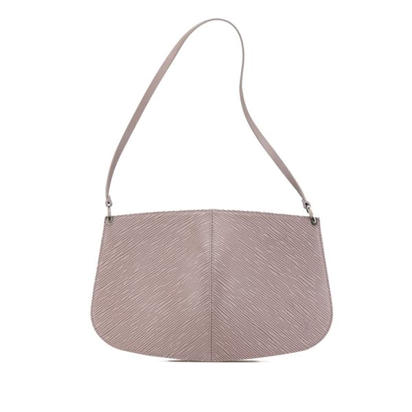 Pre-owned Louis Vuitton Epi Demi Lune Pochette Purple