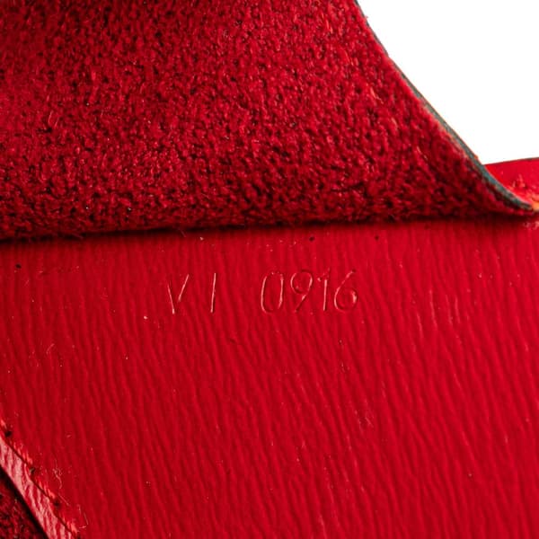 Pre-owned Louis Vuitton Epi Cluny Red