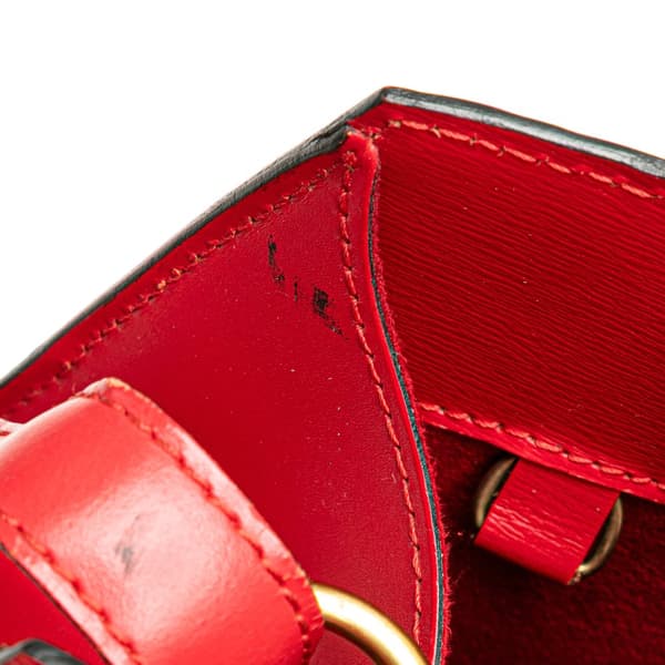 Pre-owned Louis Vuitton Epi Cluny Red