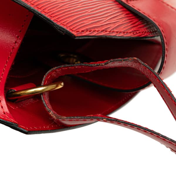 Pre-owned Louis Vuitton Epi Cluny Red
