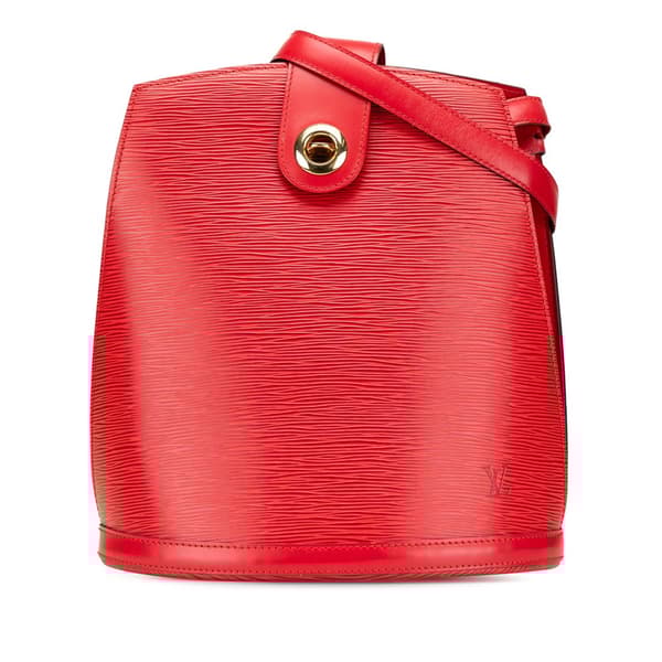 Pre-owned Louis Vuitton Epi Cluny Red