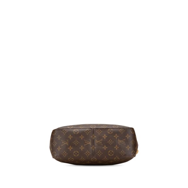 Pre-owned Louis Vuitton Monogram Looping GM Brown