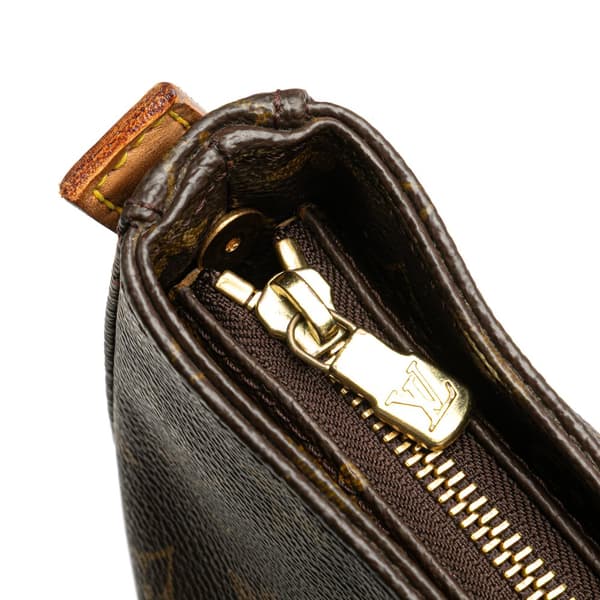 Pre-owned Louis Vuitton Monogram Looping GM Brown