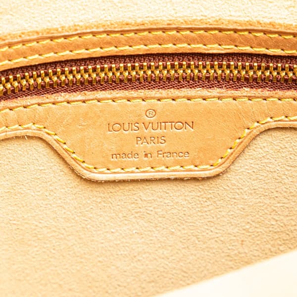 Pre-owned Louis Vuitton Monogram Looping GM Brown