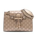 Miniatyrbillede 1 af 10: Pre-owned Gucci Small Guccissima Emily Shoulder Bag Gold