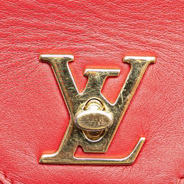 Pre-owned Louis Vuitton Bicolor Love Note Red