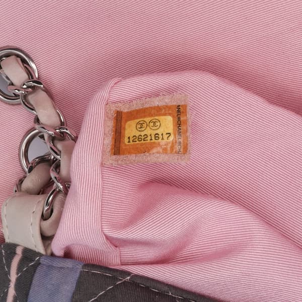 Pre-owned Chanel Small Quilted Jersey Ocean Drive Flap Pink