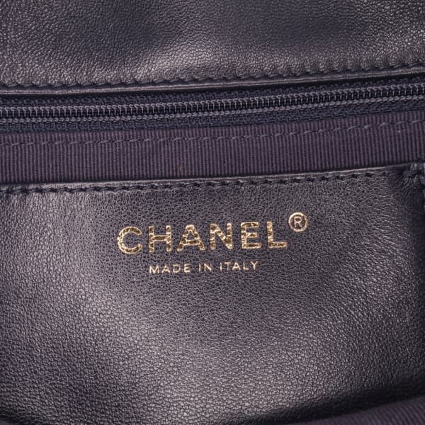 Pre-owned Chanel Small Quilted Lambskin Funky Town Flap Purple