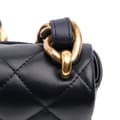 Miniatyrbild 8 av 10: Pre-owned Chanel Small Quilted Lambskin Funky Town Flap Purple