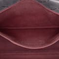 Miniatyrbild 5 av 10: Pre-owned Chanel Jumbo Chevron Iridescent Calfskin Surpique Flap Black