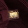 Miniatyrbild 6 av 10: Pre-owned Chanel Jumbo Chevron Iridescent Calfskin Surpique Flap Black