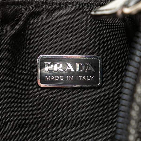 Pre-owned Prada Wool Shoulder Bag Gray