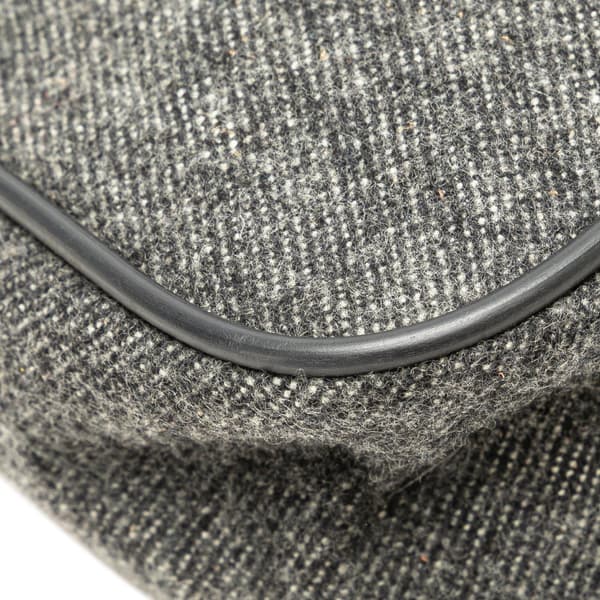 Pre-owned Prada Wool Shoulder Bag Gray