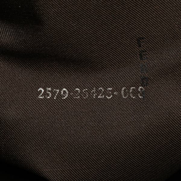 Pre-owned Fendi Zucca Canvas Shoulder Bag Brown