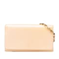 Miniatyrbillede 1 af 10: Pre-owned Louis Vuitton Monogram Vernis Portefeuille Sarah Chain Wallet Brown