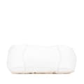 Miniatyrbilde 3 av 10: Pre-owned Prada Soft Calf Sound Lock Shoulder Bag White