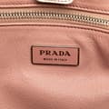 Miniatyrbilde 5 av 10: Pre-owned Prada Soft Calf Sound Lock Shoulder Bag White