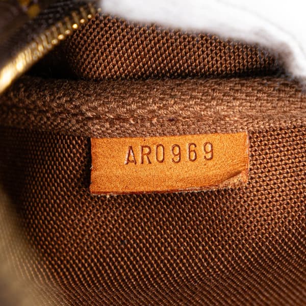 Pre-owned Louis Vuitton Monogram Pochette Accessoires Brown