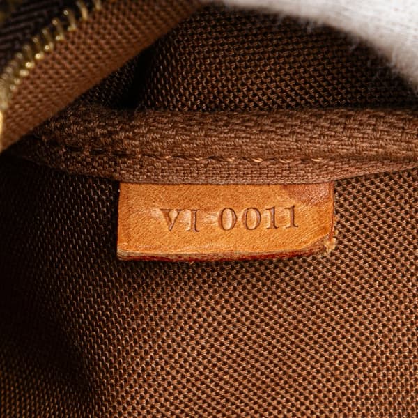 Pre-owned Louis Vuitton Monogram Pochette Accessoires Brown