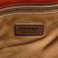 Miniatyrbilde 5 av 10: Pre-owned Prada Vitello Daino Flap Shoulder Bag Red