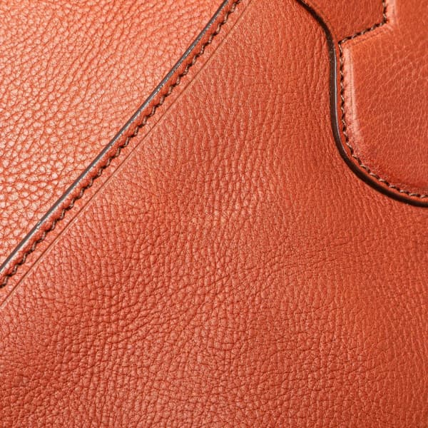 Pre-owned Prada Vitello Daino Flap Shoulder Bag Red