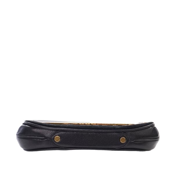 Pre-owned Louis Vuitton Suede and Goatskin Avant Garde Pochette Black