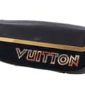 Miniatyrbilde 6 av 10: Pre-owned Louis Vuitton Suede and Goatskin Avant Garde Pochette Black