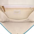 Miniatyrbild 4 av 9: Pre-owned Chanel Reissue Square Quilt Satin Flap Blue