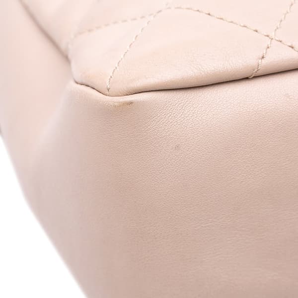 Pre-owned Chanel Large Quilted Lambskin Country Chic Flap Brown