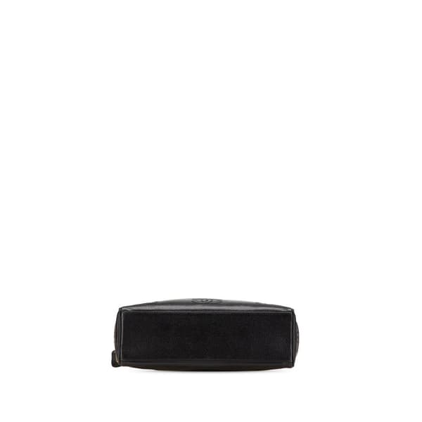 Pre-owned Chanel Triple CC Caviar Shoulder Bag Black