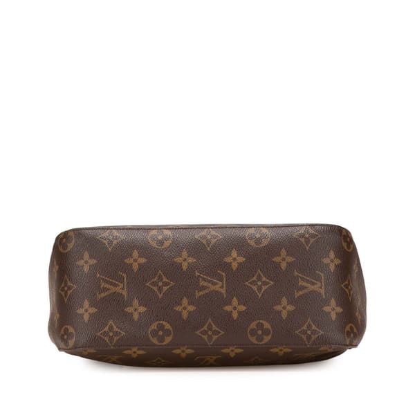 Pre-owned Louis Vuitton Monogram Looping MM Brown