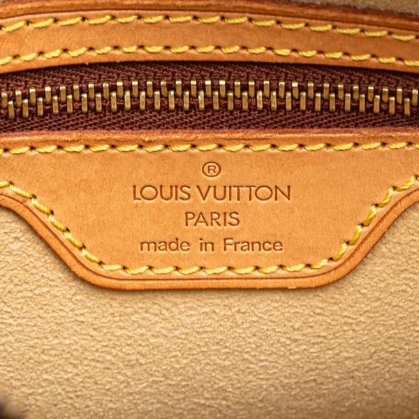Pre-owned Louis Vuitton Monogram Looping MM Brown