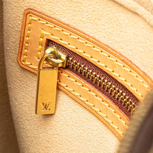 Pre-owned Louis Vuitton Monogram Looping MM Brown