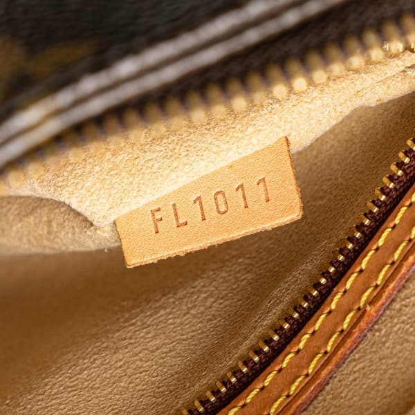 Pre-owned Louis Vuitton Monogram Looping MM Brown