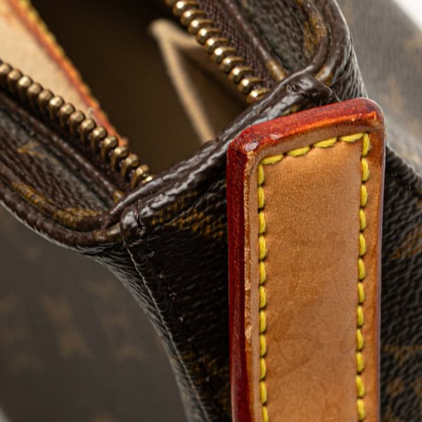 Pre-owned Louis Vuitton Monogram Looping MM Brown