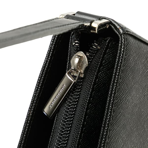 Pre-owned Burberry Leather Shoulder Bag Black