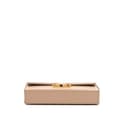 Miniatyrbilde 3 av 10: Pre-owned Celine Shiny Calfskin Triomphe Chain Box Shoulder Bag Brown