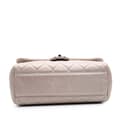 Miniatyrbild 3 av 10: Pre-owned Chanel Large Quilted Glazed Calfskin Coco Soft Flap Brown