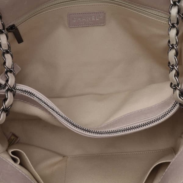Pre-owned Chanel Large Quilted Glazed Calfskin Coco Soft Flap Brown